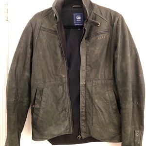 G-Star Raw Men’s Leather Jacket